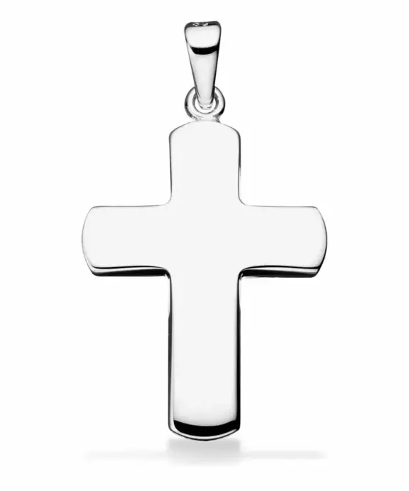 SCROUPLES VEDHÆNG KORS SØLV - 280062