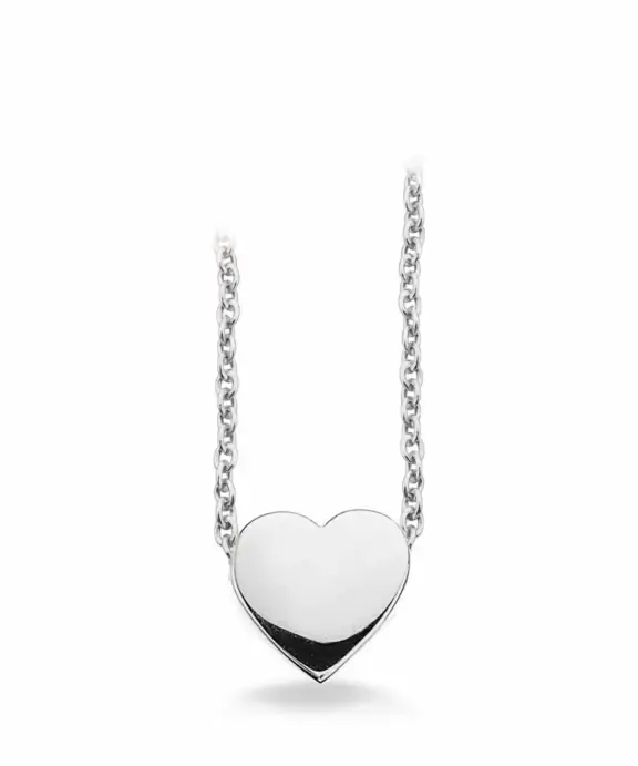 SCROUPLES HALSKÆDE SØLV HJERTE - 37132,42