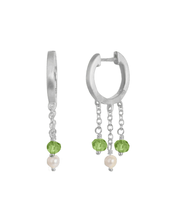 BYBIEHL ØRERINGE TIENNE HOOP SØLV - 4-038M-R