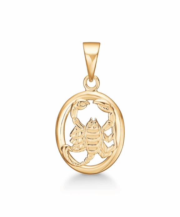 STØVRING DESIGN STJERNETEGN SKORPION 14 KARAT GULD - 74208