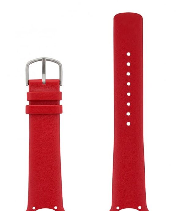 ARNE JACOBSEN URREM I LÆDER 20MM RØD GAMMEL MODEL - 203