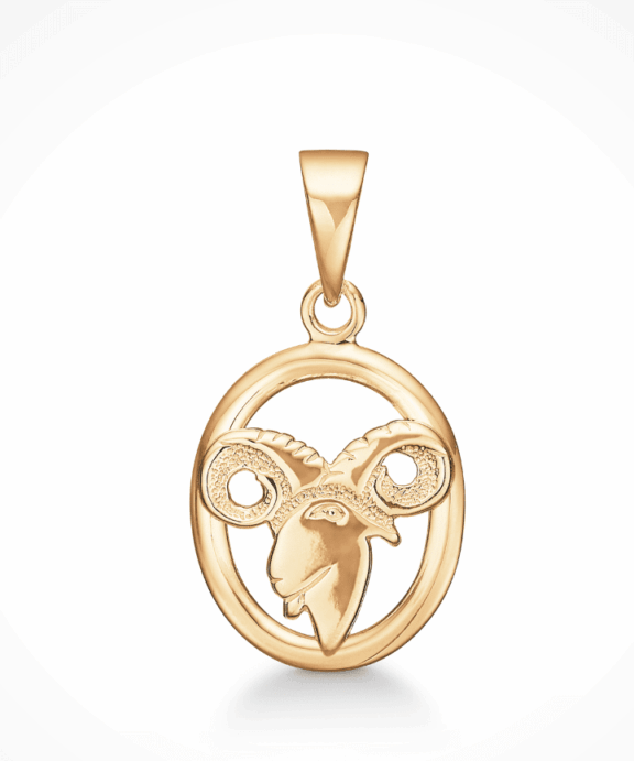 STØVRING DESIGN STJERNETEGN VÆDDERNE 14 KARAT GULD  - 74201