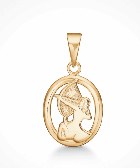 STØVRING DESIGN STJERNETEGN JO14 KARAT GULD - 74209