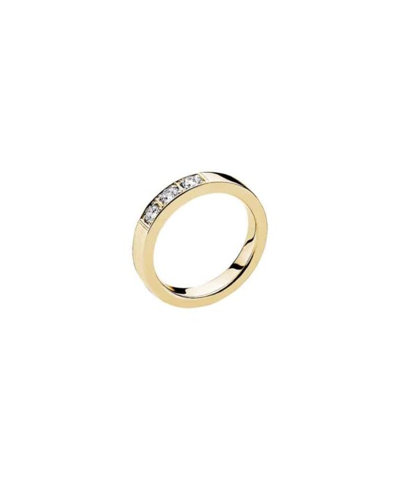 LUND COPENHAGEN 8KT RING ALLIANCE MED ZIRKONIA - 3071000-30