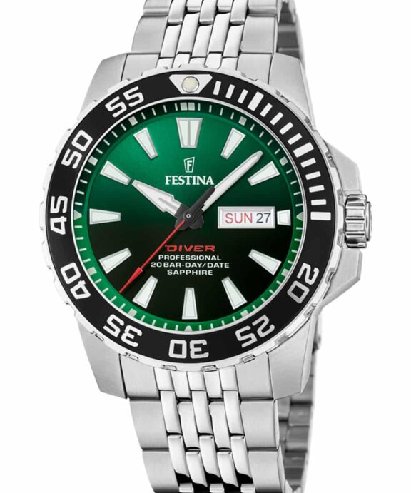 FESTINA PROFESSIONAL DIVER UR HERRE MED STÅL LÆNKE - F20661/2