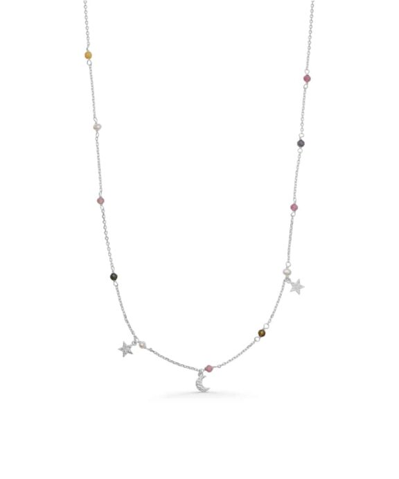 STUDIO Z HALSKÆDE STARLIGHT SØLV - 7126441