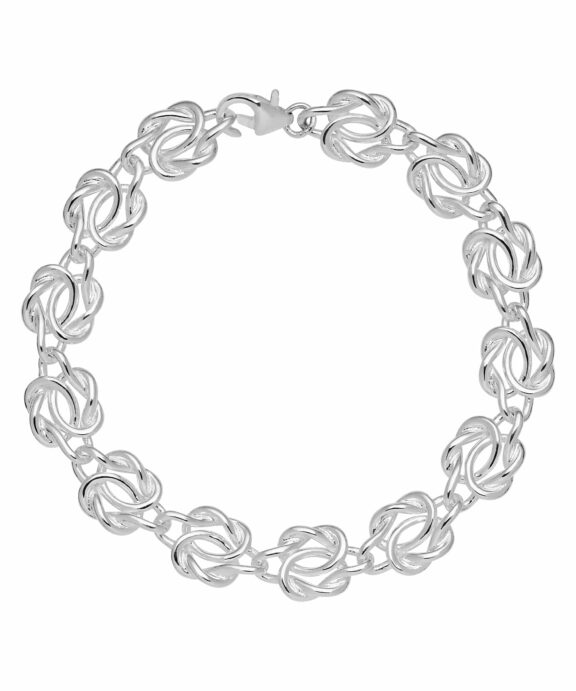 LUND COPENHAGEN KNUDE ARMBÅND SØLV 6 MM - 9011324