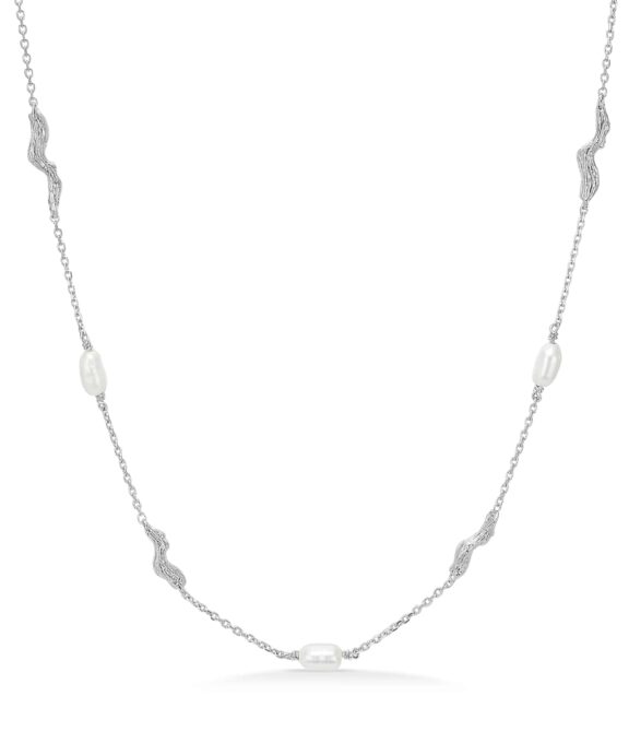 STUDIO Z TANGLED HALSKÆDE SØLV - 7123825