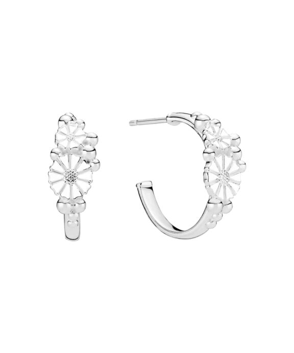LUND COPENHAGEN MARGUERIT ØRERINGE MED BOBLER  SØLV- 9095068-4-H