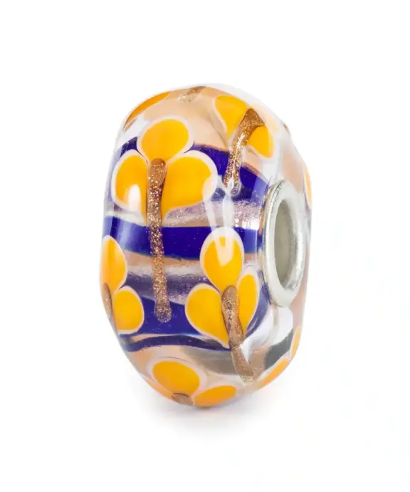 TROLLBEADS GLAS HARMONISK LILJE - TGLBE-20388