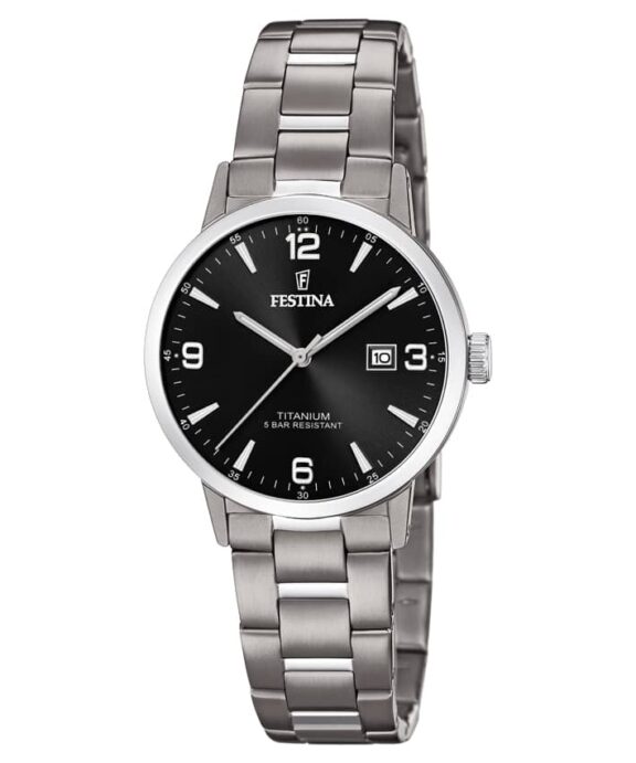FESTINA TITANIUM UR DAME MED DATO - F20436/3