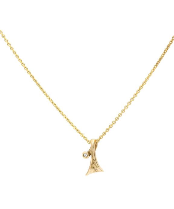 PER BORUP KAYA VEDHÆNG LILLE 14 KARAT GULD - 1138VX