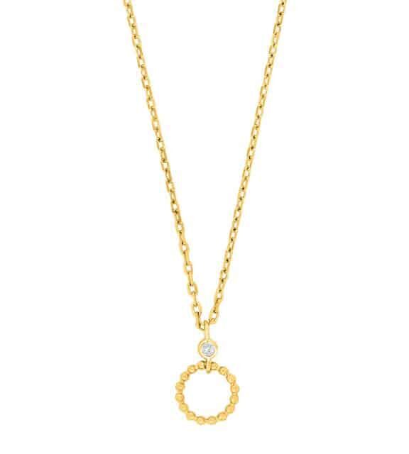 JOANLI NOR MARIENOR HALSKÆDE SØLV FORGYLDT - 20452195900