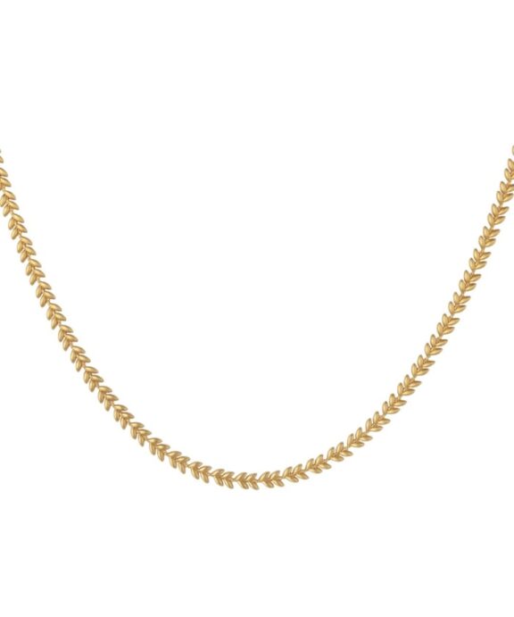 BYBIEHL SEASON HALSKÆDE SØLV FORGYLDT - 3-3501-GP