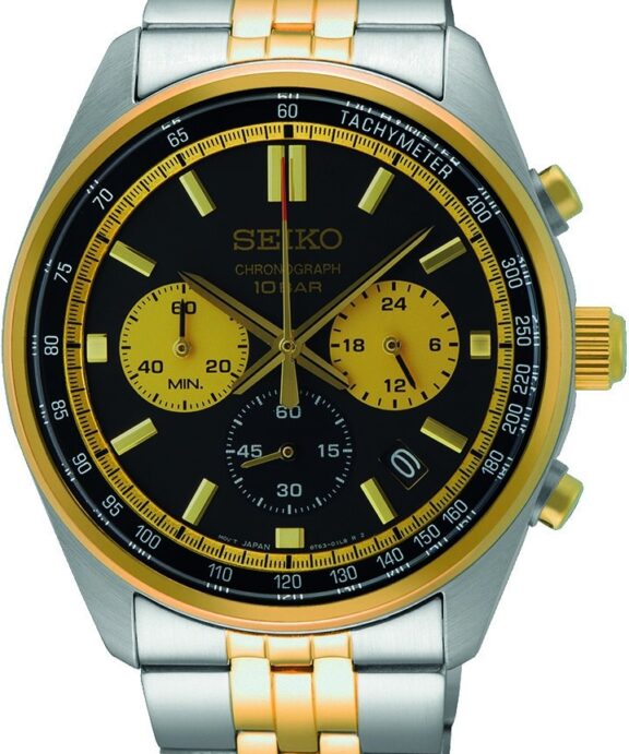 SEIKO CLASSIC CHRONOGRAF TO FARVET - SSB430P1