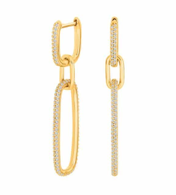 JOANLI NOR MIMINOR 2 DROP SØLV FORGYLDT - 30570075900