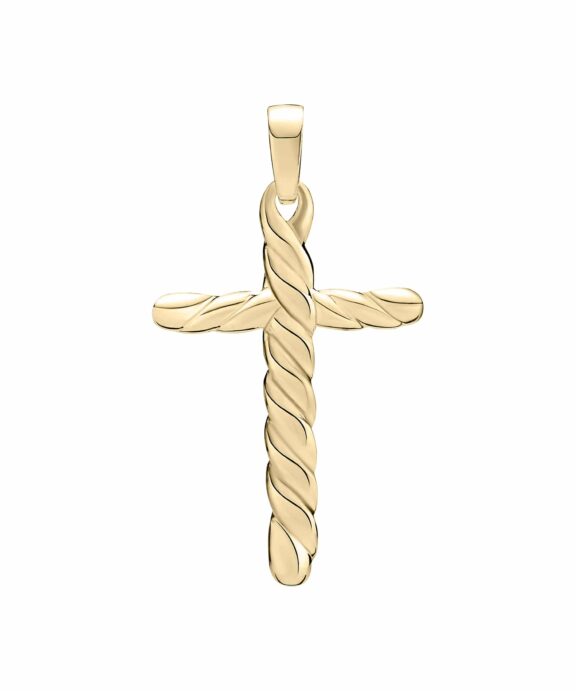 LUND COPENHAGEN VEDHÆNG KORS SNOET 8 KT GULD - 3061281