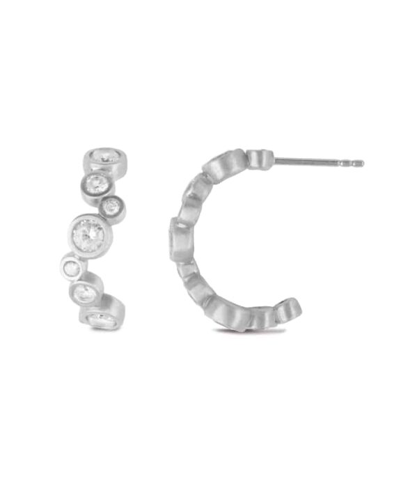 BYBIEHL STARDUST HOOPS SØLV ØRERING - 4-4605A-R