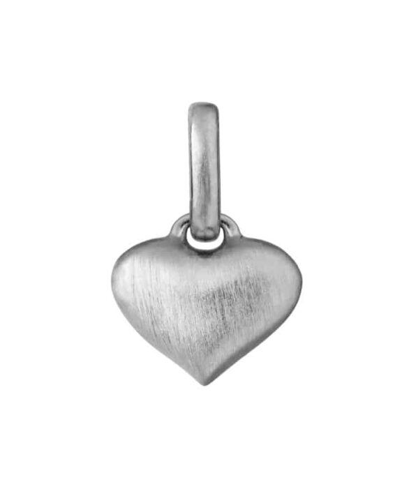 BYBIEHL LOVE AND FRIENDSHIP HEART SILVER - 7-1504-R