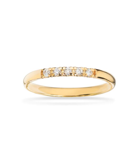 SCROUPLES GRACE RING 8 KARAT MED BRILLANTER - 7413,5