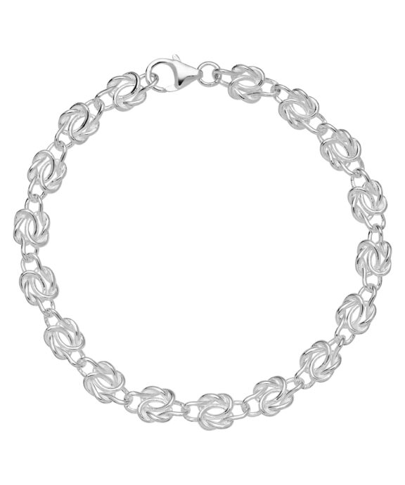 LUND COPENHAGEN SØLV ARMBÅND KNUDE - 9011323