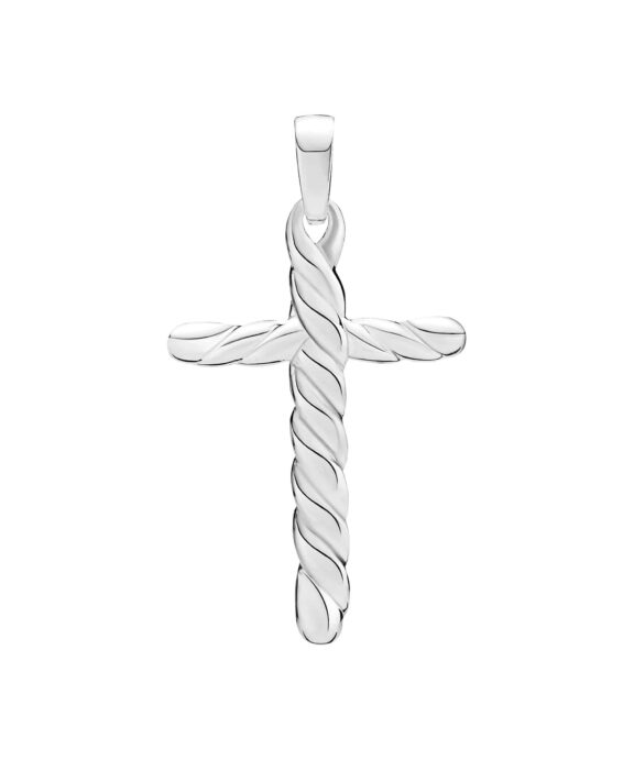 LUND COPENHAGEN VEDHÆNG KORS SNOET SØLV - 9061281