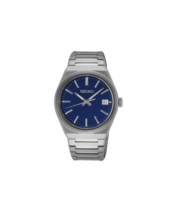 SEIKO CLASSIC BLÅ MED DATO - SUR555P1