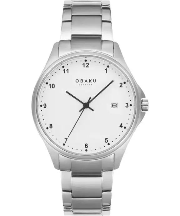 OBAKU TITANIUM HERRE UR MED LÆNKE - V272GDTWST