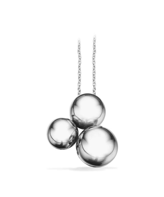 SCROUPLES HALSKÆDE SØLV RHODINERET - 229022