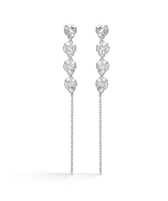 STUDIO Z ELEMENT SØLV ØRERINGE - 7110855