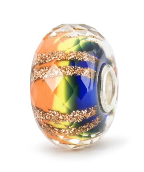 TROLLBEAD RAINBOW FACET BEAD - TGLBE-30128