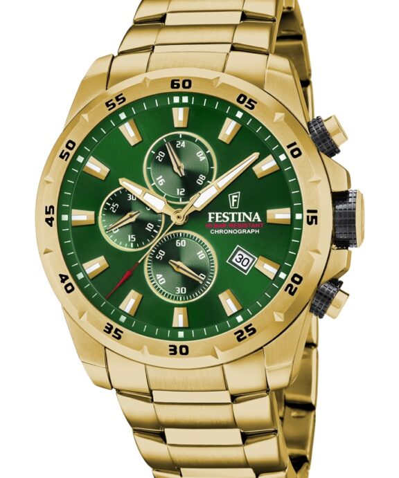 FESTINA CHRONO SPORT GULD FARVET - F20541/3