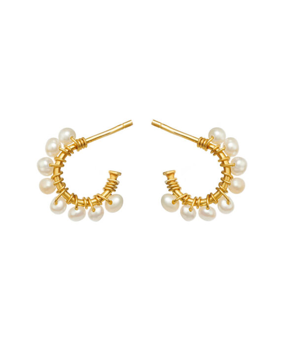 SUSANNE FRIIS BJØRNER HALVCREOL MED FERSKVANDSPERLER - 5656-2-900