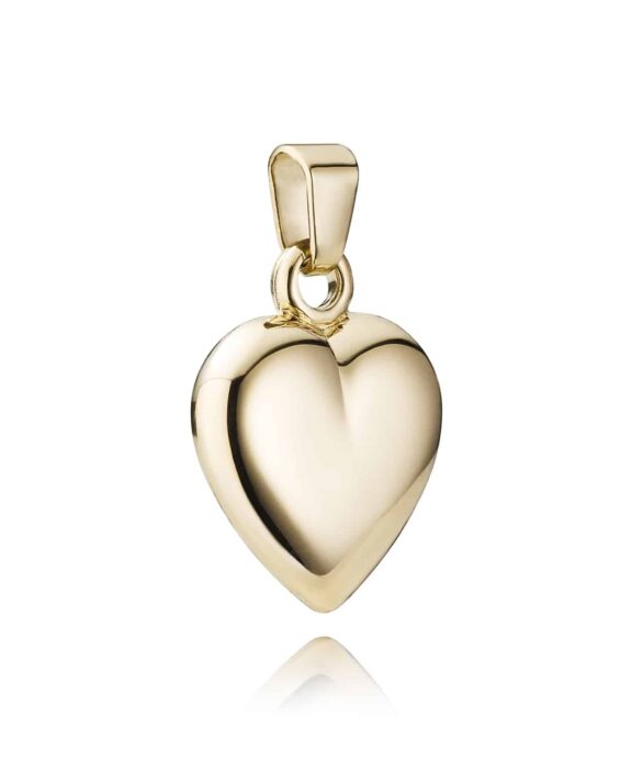 BNH HJERTE VEDHÆNG 8 KARAT GULD 15x15 MM - H81515