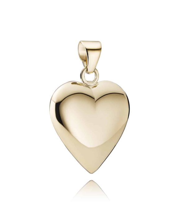 BNH HJERTE VEDHÆNG 8 KARAT GULD 21X21 MM - H82121