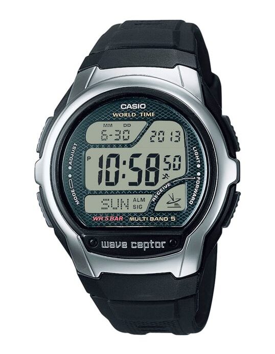 CASIO WAVECEPTOR RADIO CONTROL - WV-58R-1AEF