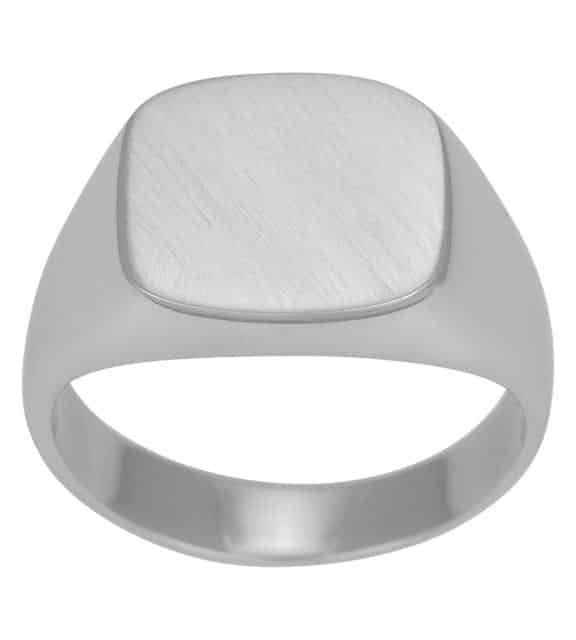 SON OF NOA HERRE RING SØLV MED BØRSTET OVERFLADE - 102510509
