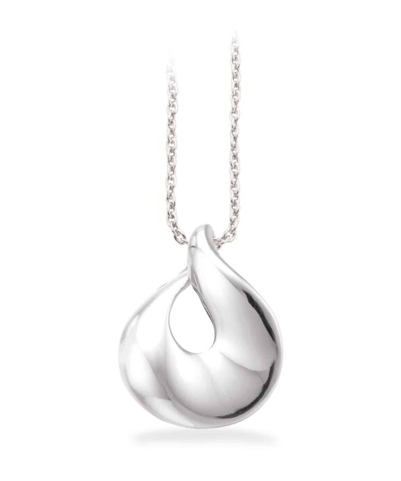 SCROUPLES KÆDE MED VEDHÆNG I SØLV - 237072