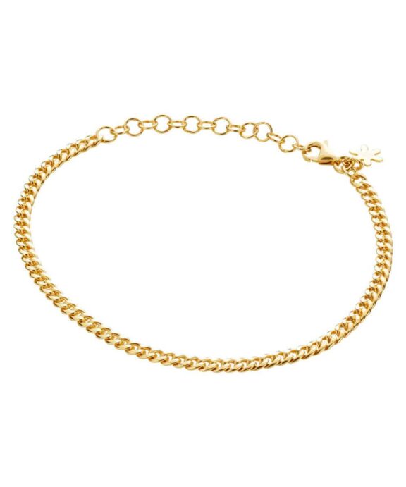 SUSANNE FRIIS BJØRNER ARMBÅND I FORGYLDT SØLV - 1836-2-20