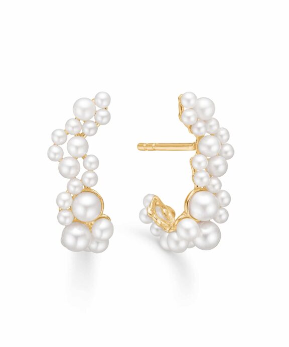 MADS Z LULU ØRERINGE14 KARAT MED PERLER- 1513023