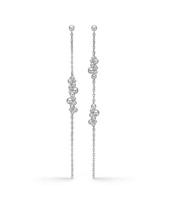 MADS Z MARBLES ØRERINGE SØLV MED KUGLER - 2110143