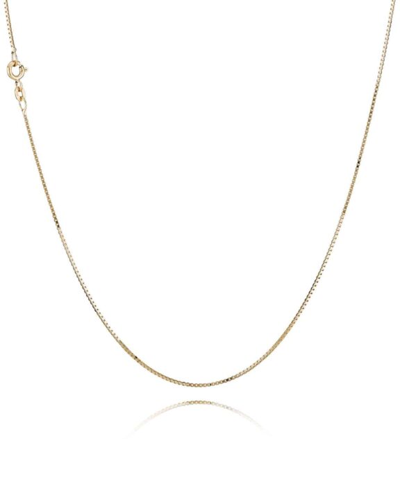 BNH VENEZIA HALSKÆDE 14 KARAT GULD 1,0 BREDDE 60 CM - V1410060F