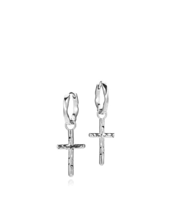 SAMIE CROSS CREOL MED KORS I STÅL - X1009SOS