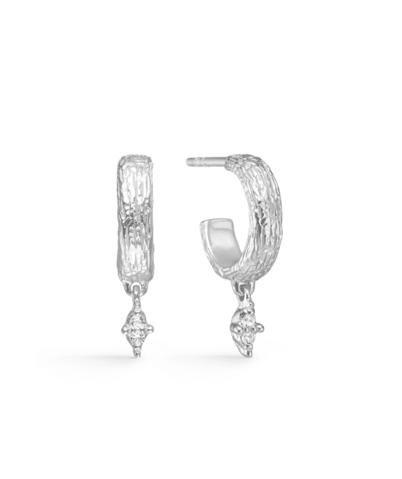 STUDIO Z ØRERINGE SØLV MED ZIRKONIA - 7117840