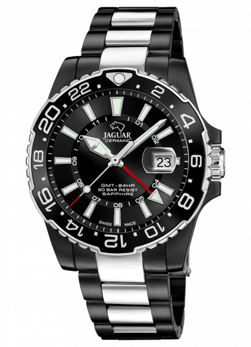 JAGUAR LIMITED EDITION SORT OG STÅL -J1031/1S