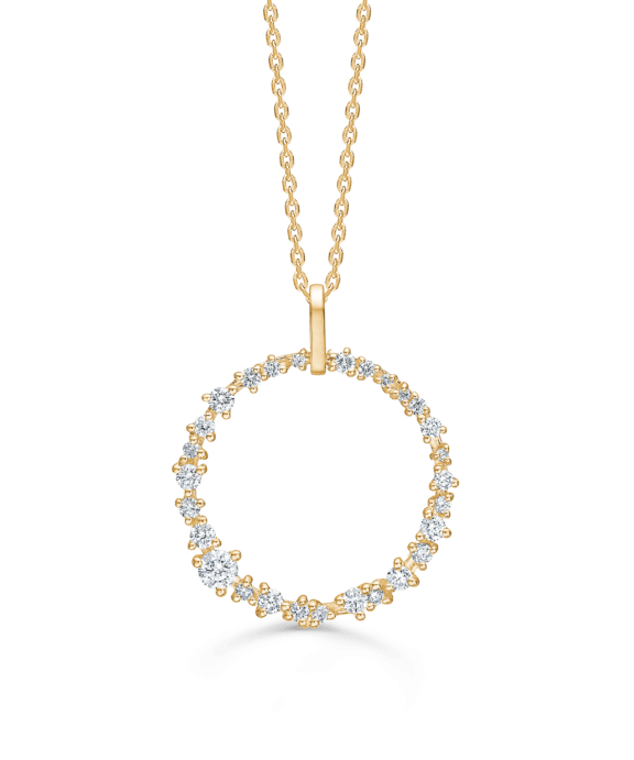 MADS Z LUCIA HALSKÆDE 14 KARAT CIRKEL - 1531055