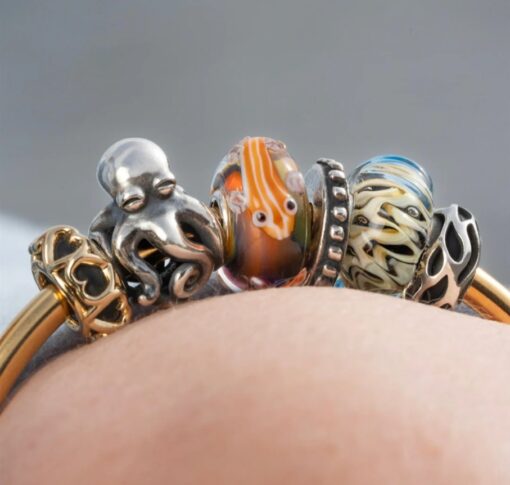 TROLLBEADS ROLIG LAGUNE GLASKUGLE - TGLBE-20419 - Image 4