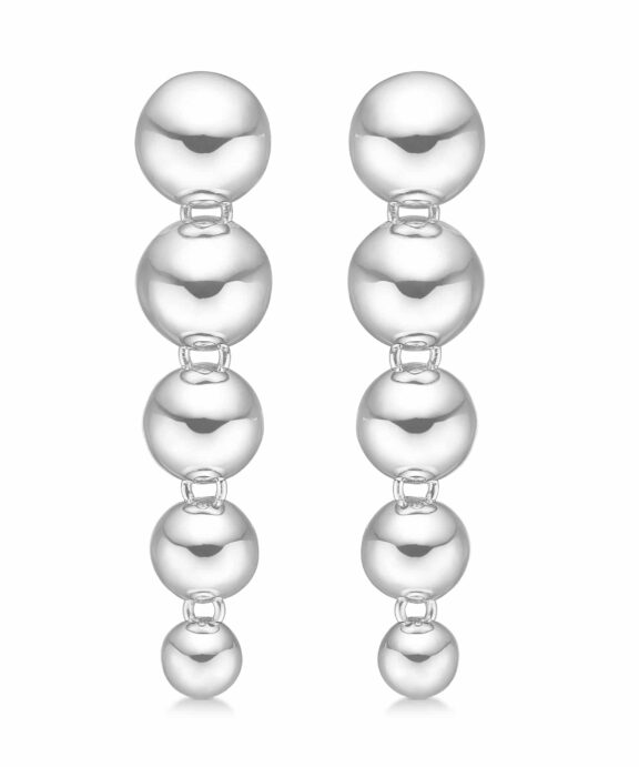 MADS Z BIGGEST BALL SØLV ØRERINGE - 2110178