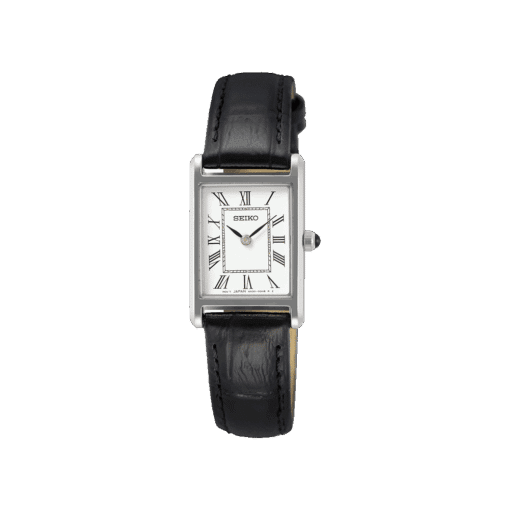 SEIKO CLASSIQUE UR DAME FIRKANTET ROMERTAL - SWR053P1