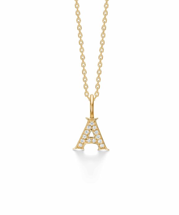 MADS Z TENDER LOVE A VEDHÆNG 14 KARAT GULD MED BRILLANTER - 1531100-A